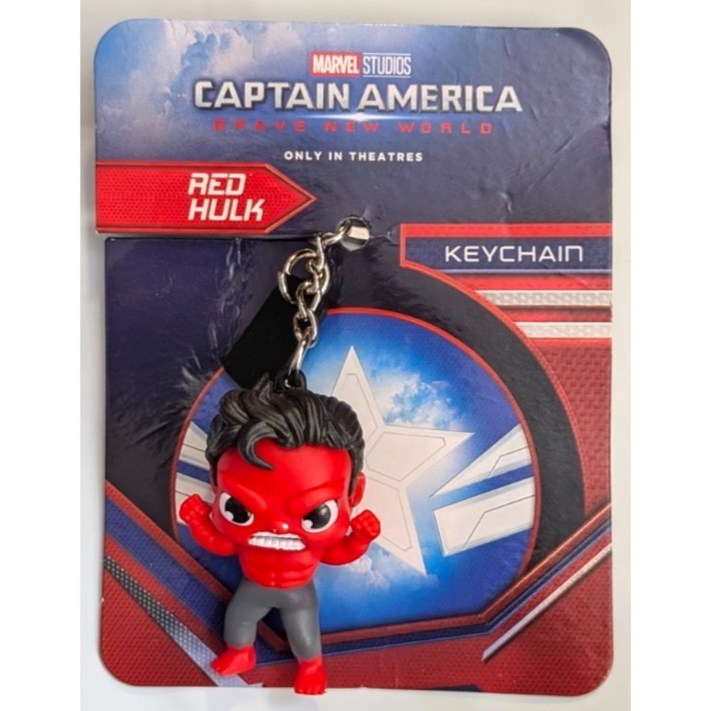 Captain America Brave New World RED HULK Keychain Cinemark Theatres Exclusive